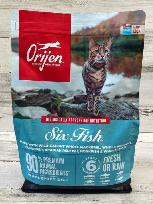 Orijen Six Fish Grain Free Dry Cat Food