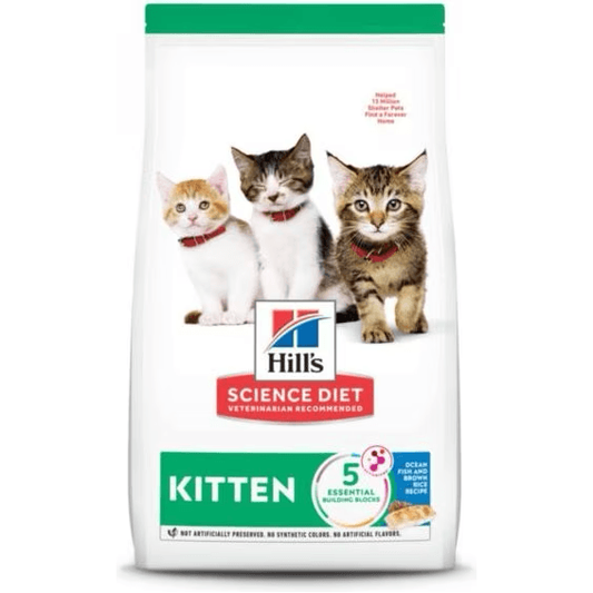 Hill's Science Diet Kitten Dry Ocean Fish & Brown Rice Recipe Dry Cat Food