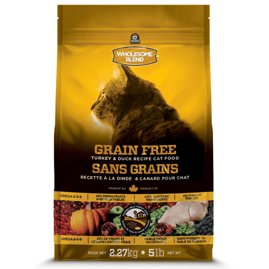 Wholesome Blend Cat Food L.I.D. Grain Free Turkey & Duck